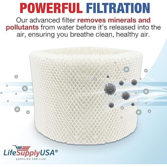 2 Pk Humidifier Filter Replacement HWF75 Wick Filter D Compatible Holmes Sunbeam - Picture 7 of 9